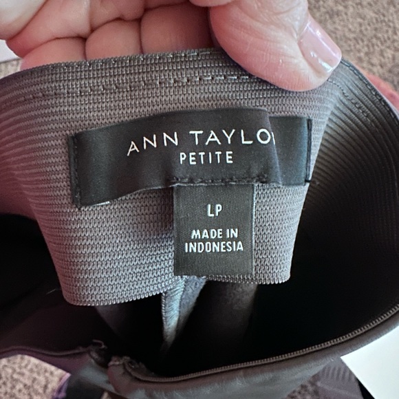 Ann Taylor Petite Imitation Leather Pants - Picture 5 of 5